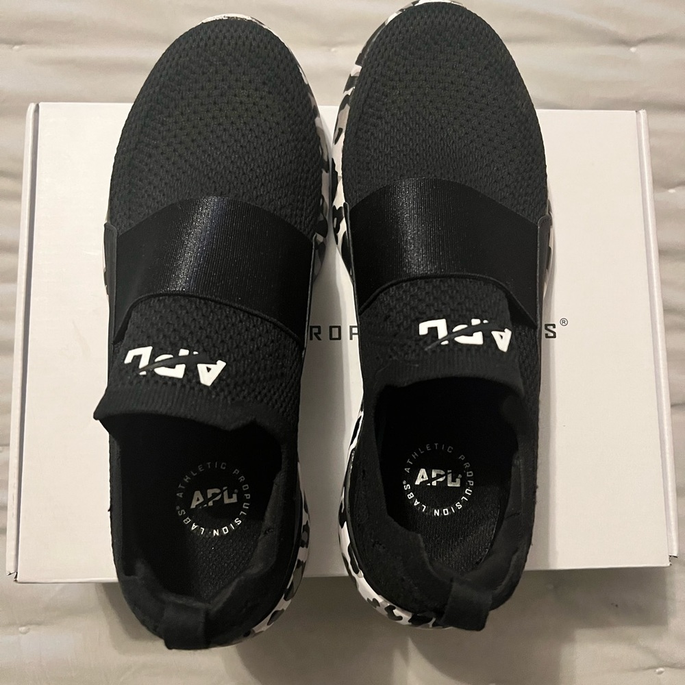 APL Black and White Women's Sneakers - Picture 6 of 9